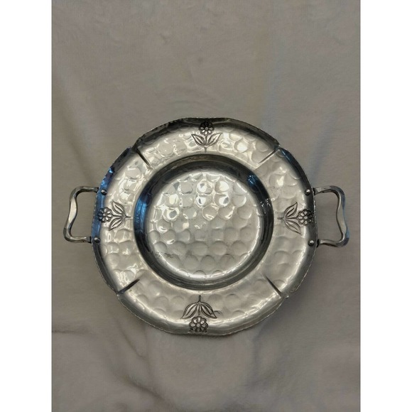 Vintage B.W. Buenlum  Aluminum Platter - Picture 1 of 6